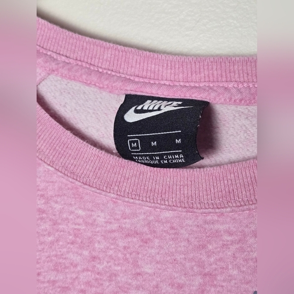 Women's Vintage Nike Black Label Tag Short Sleeve Sweatshirt, Medium - Picture 4 of 4